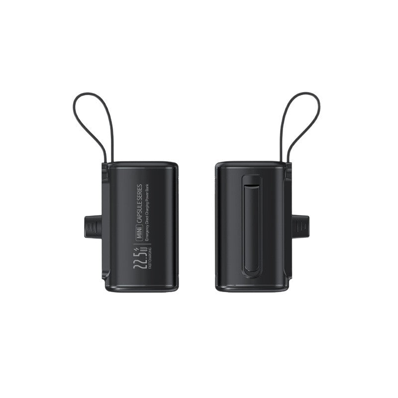Portable power bank with innovative protective case and integrated USB-C connection Bowlift