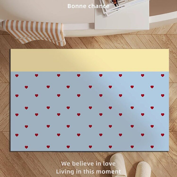 Cozy Star Pattern Bath Mat Bowlift