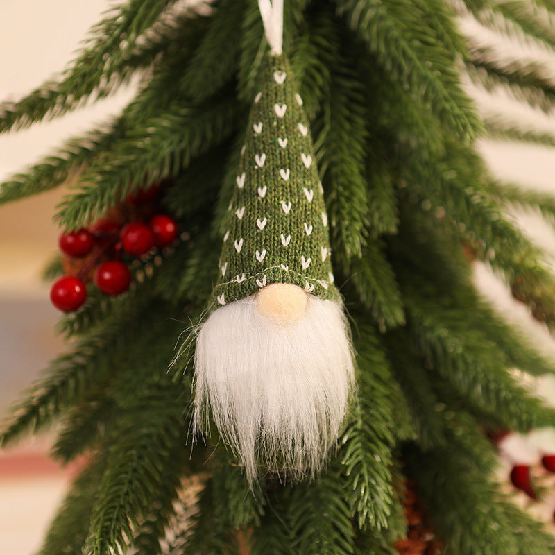 Decorative Felt Santa Gnome Ornament Bowlift
