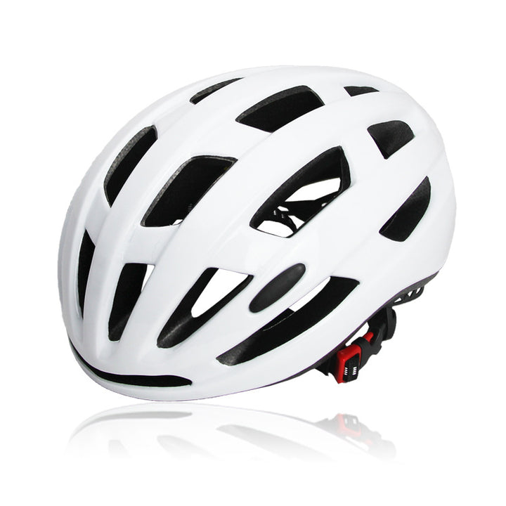 aerodynamic ventilated road cycling helmet with adjustable fit system and impact-absorbing EPS liner Bowlift