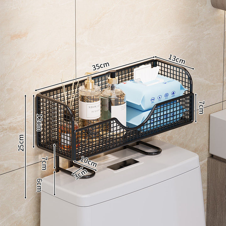 Over-Toilet Storage Organizer Rack Bowlift