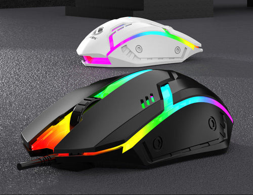 High-Performance Gaming Mouse with Customizable RGB Lighting Bowlift