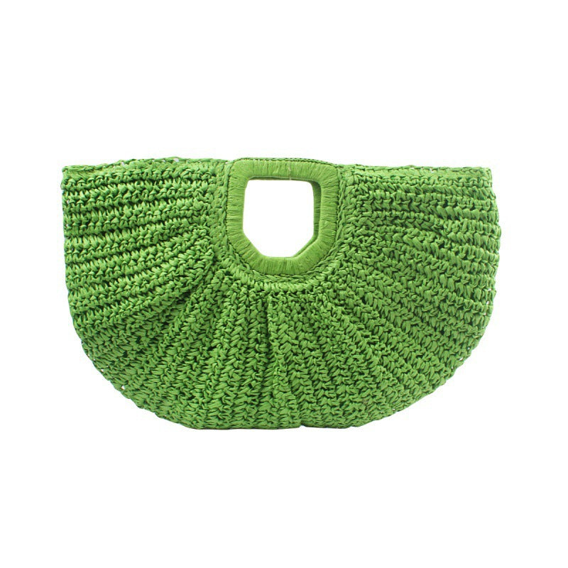 Designer Bast handbag with unique cut Bowlift