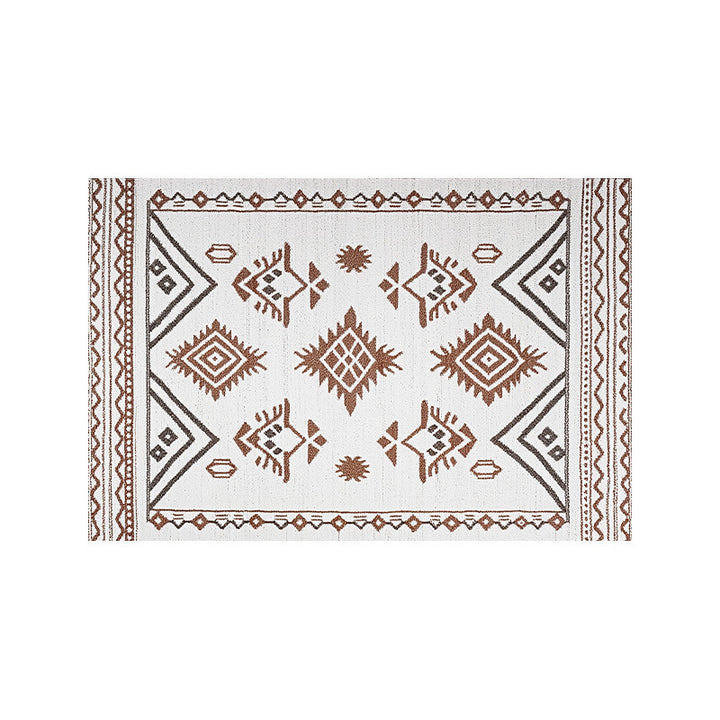 Geometric Pattern Area Rug Bowlift