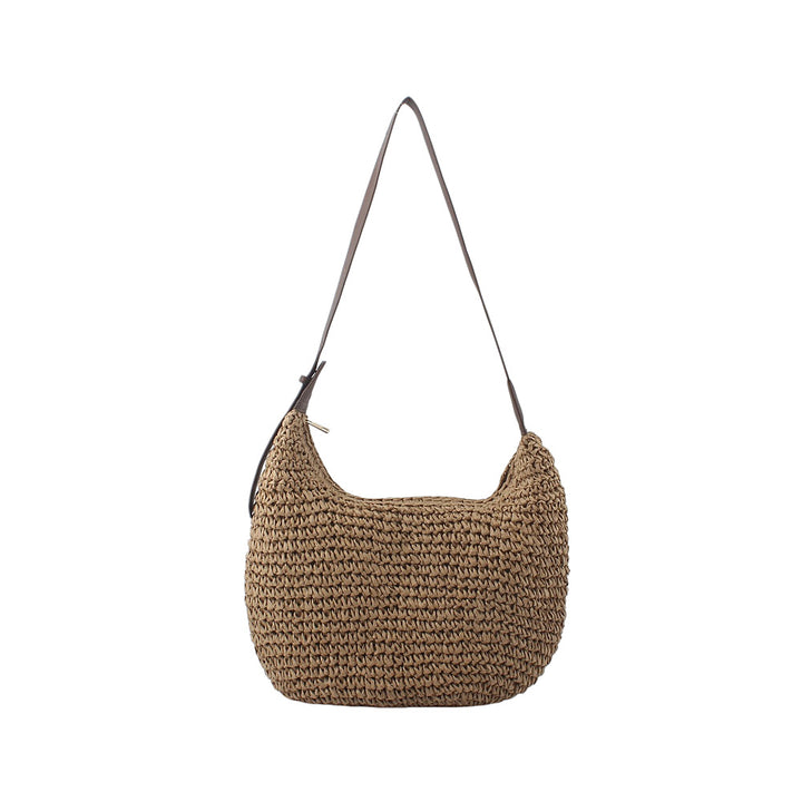 Handbag with Soft Woven Design Bowlift