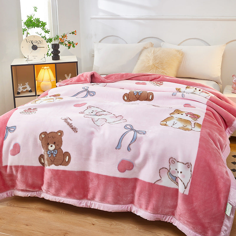 Soft Plush Blanket Bowlift