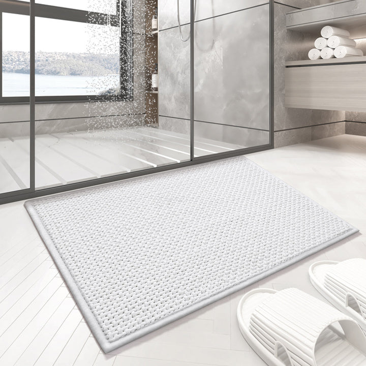 Natural Fiber Bath Mat Bowlift