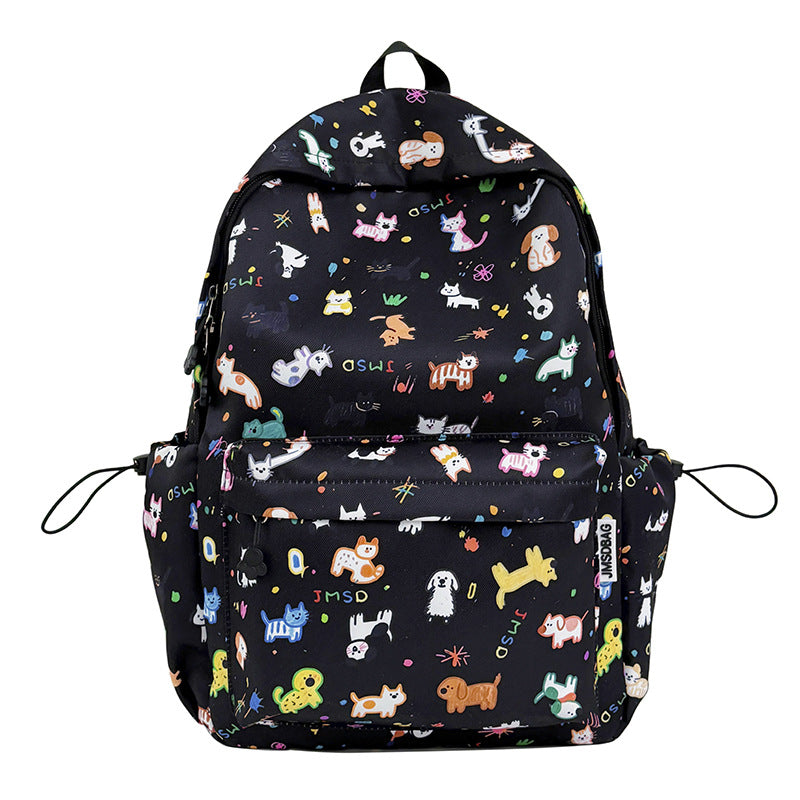 Playful Animal-Themed Backpack Bowlift
