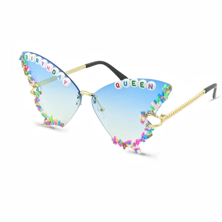 Women's Exclusive Party Sunglasses with Individual Inscription Bowlift