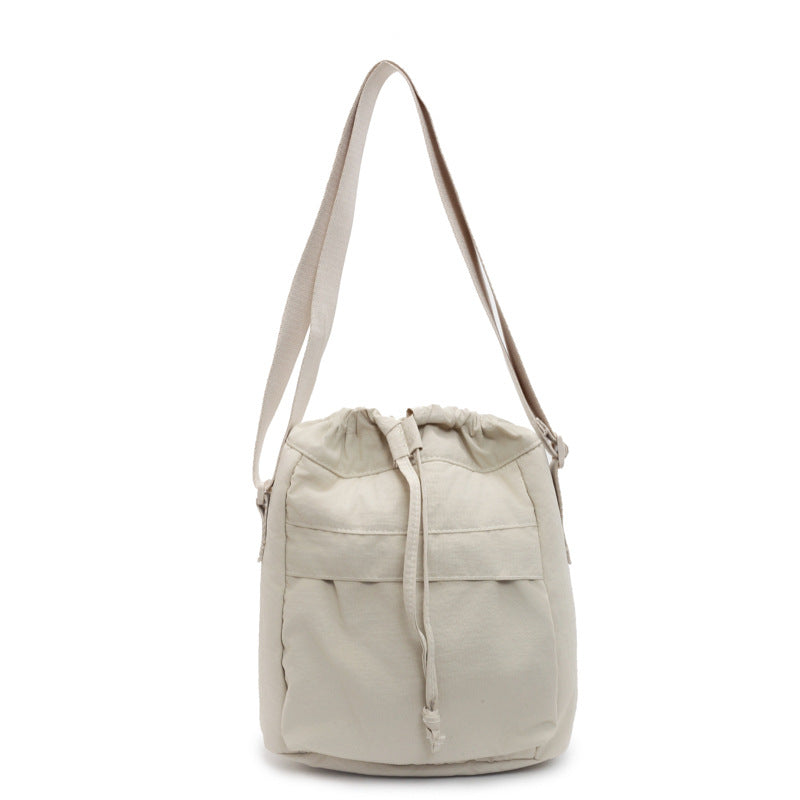 Casual Drawstring Bucket Bag Bowlift