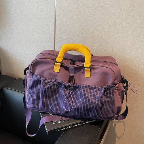 Multifunctional Sports Duffel with Reinforced Carry Strap Bowlift