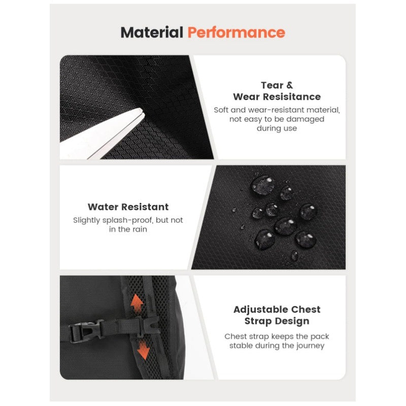 Ultralight Compact Backpack Bowlift