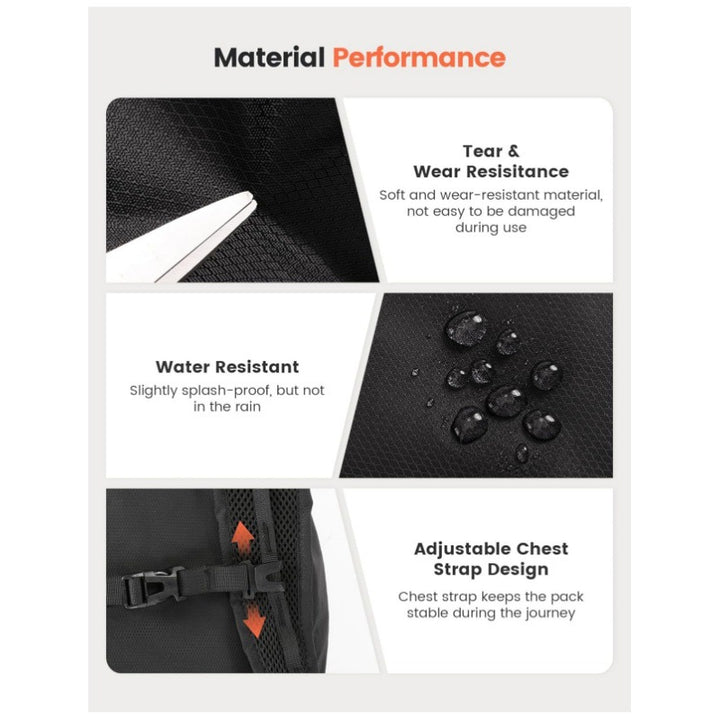Ultralight Compact Backpack Bowlift