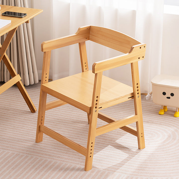 Wood High Chair Bowlift