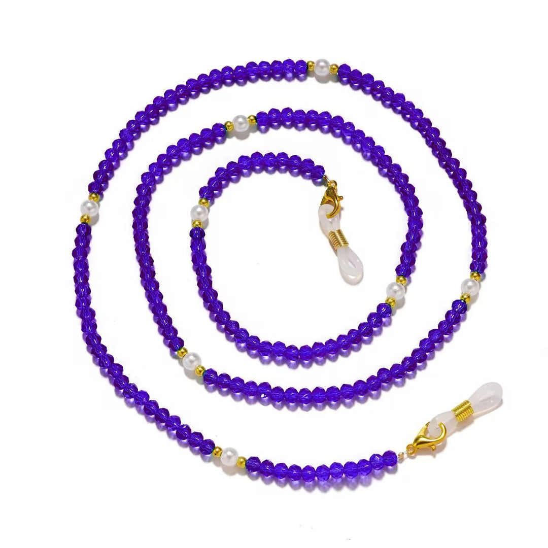 Beaded Eyewear Chain Bowlift