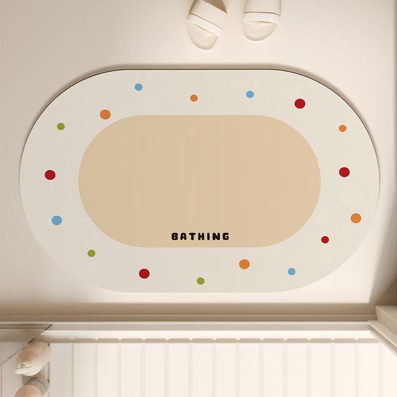 Soft and Textured Bath Mat Bowlift