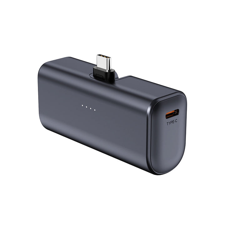 Portable power bank with integrated Type-C connection and LED display Bowlift
