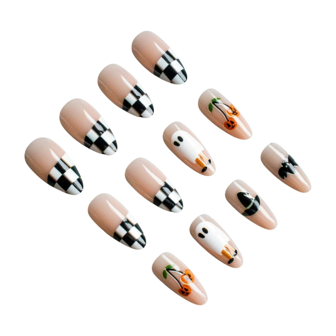 Halloween-Themed Artistic Nail Art Set
