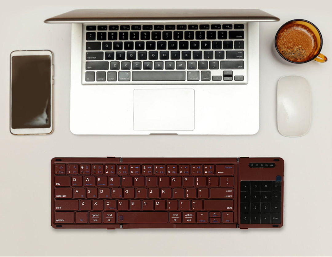 Portable Bluetooth Keyboard Bowlift