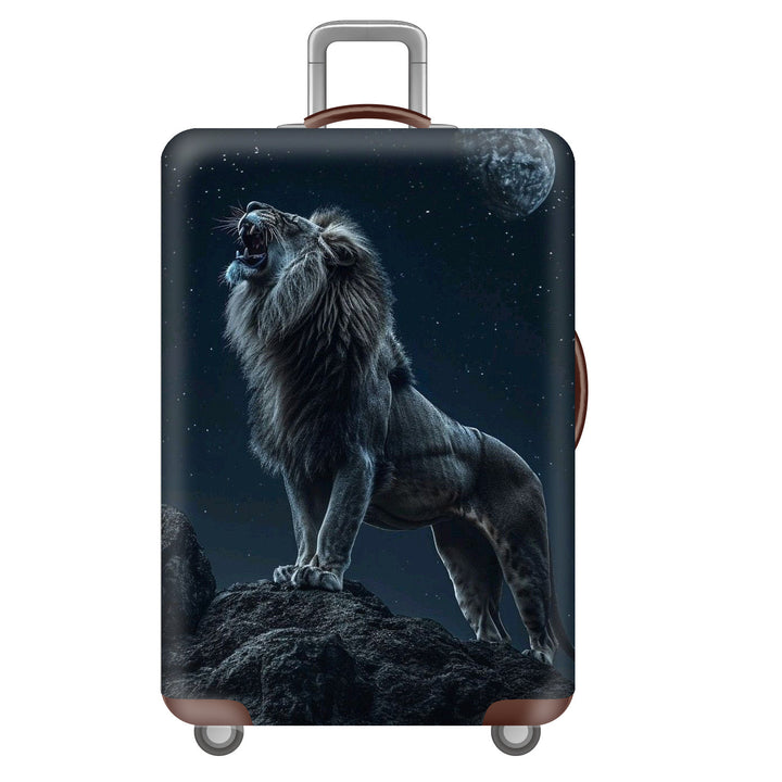 Unisex Hard-shell Suitcase with Impressive Futuristic City Design Bowlift