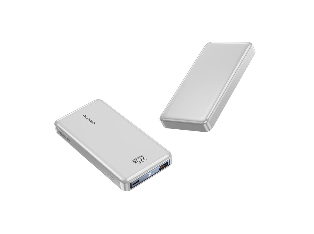 Portable fast charging power bank with integrated LED display Bowlift