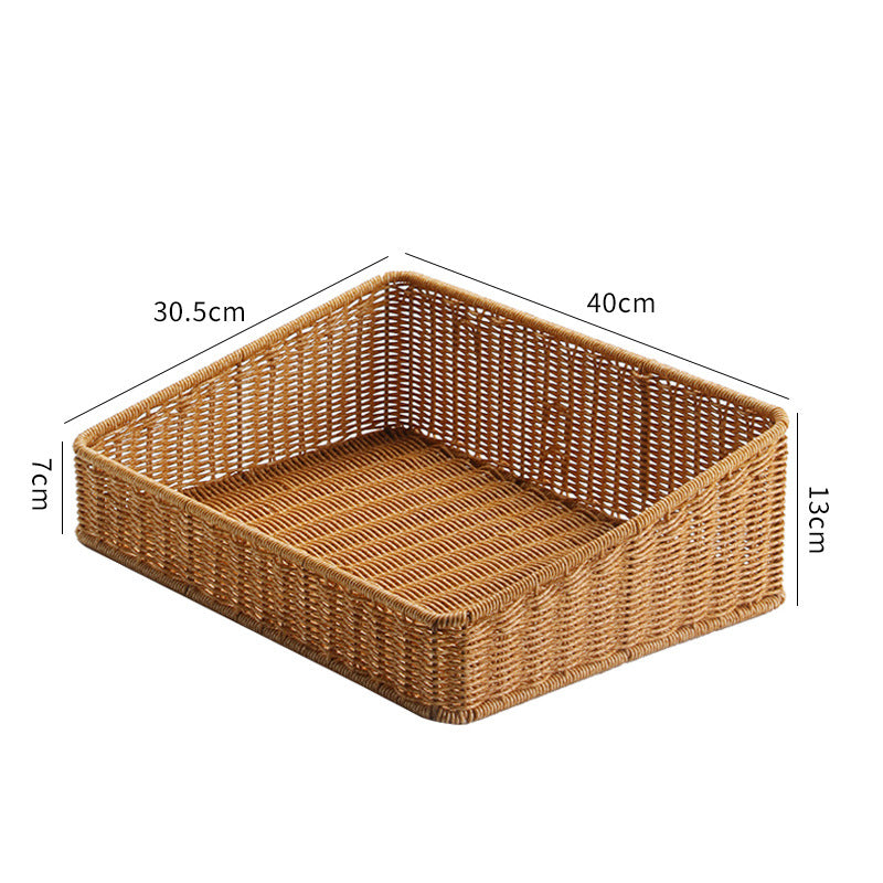 Elegant Woven Storage Tray Bowlift