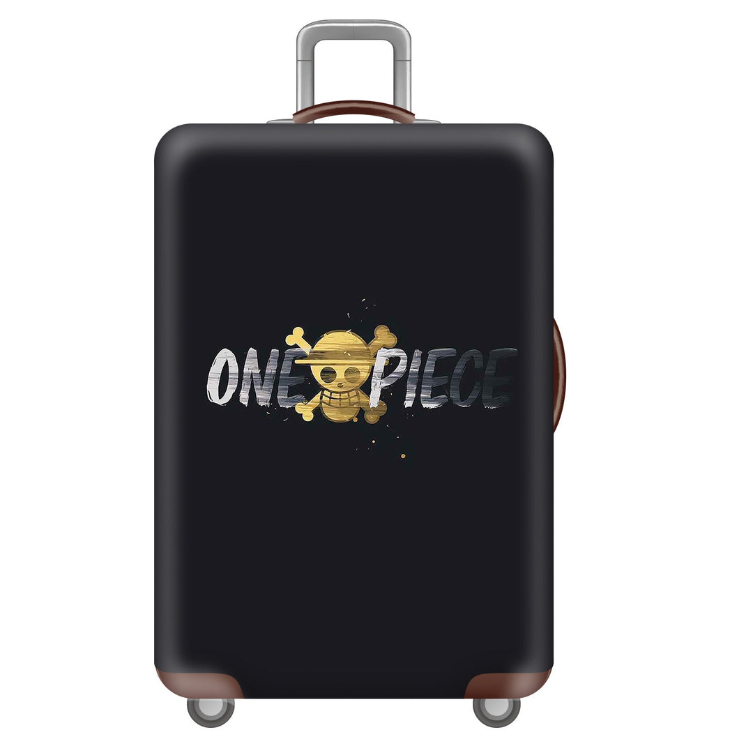 Unisex Hard Shell Luggage with Creative Astronaut Motto Bowlift