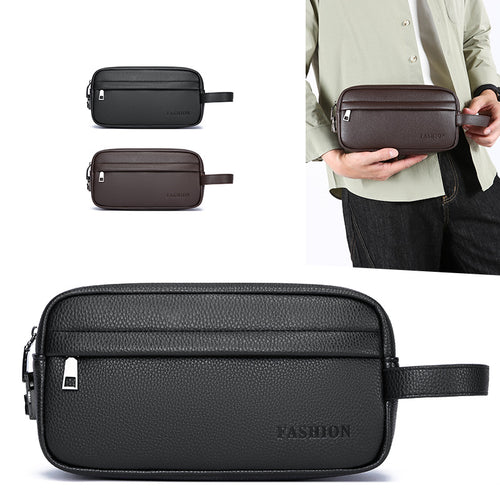Premium Leather Toiletry Bag Bowlift