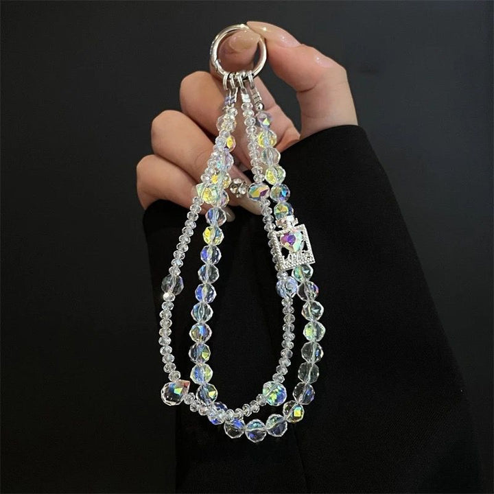 Elegant Beaded Charm Key Holder Bowlift