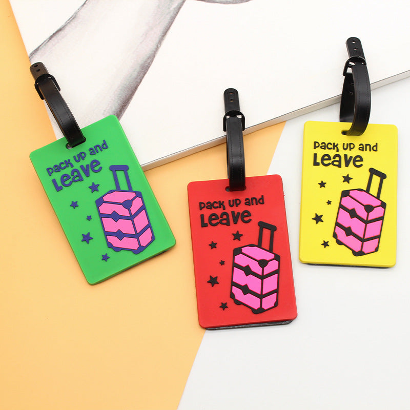 Unisex creative luggage tag in bus design Bowlift