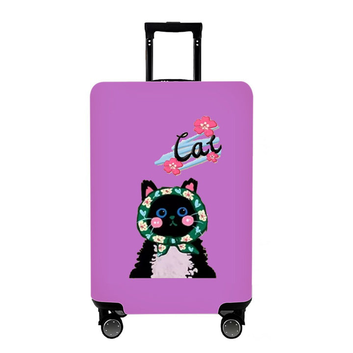 Unisex Hard Shell Suitcase with Colorful Monster Design Bowlift