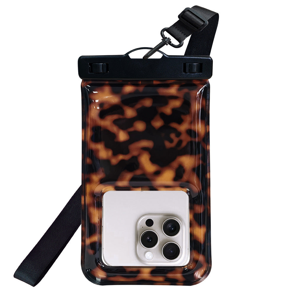 Waterproof smartphone shoulder bag with transparent viewing window Bowlift