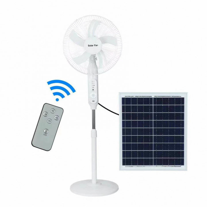 Unisex Solar-powered Stand Fan Bowlift