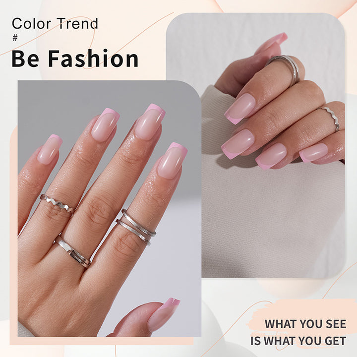 French Tip Press-On Nails