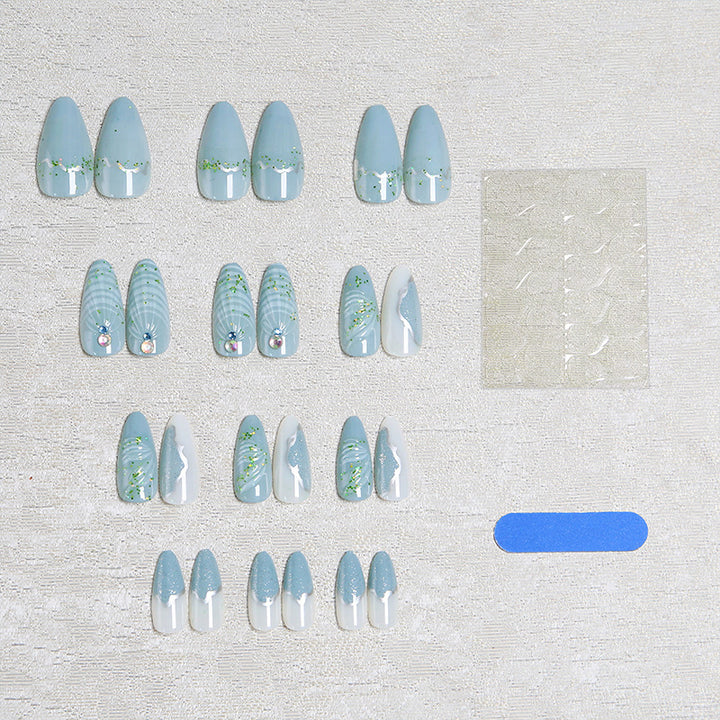 Glittering artificial nail creation Bowlift