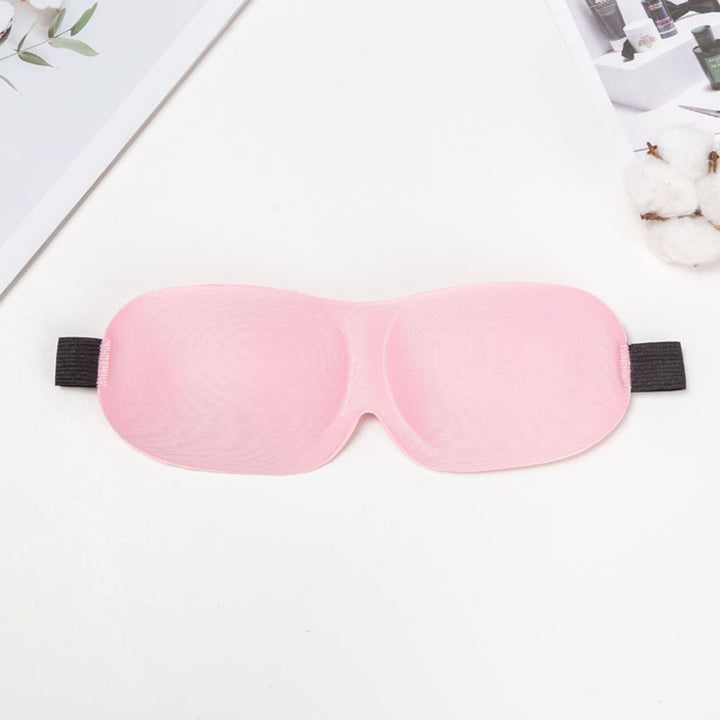 Unisex nan light-blocking travel mask with thermoformable nylon cover and wide comfort band Bowlift