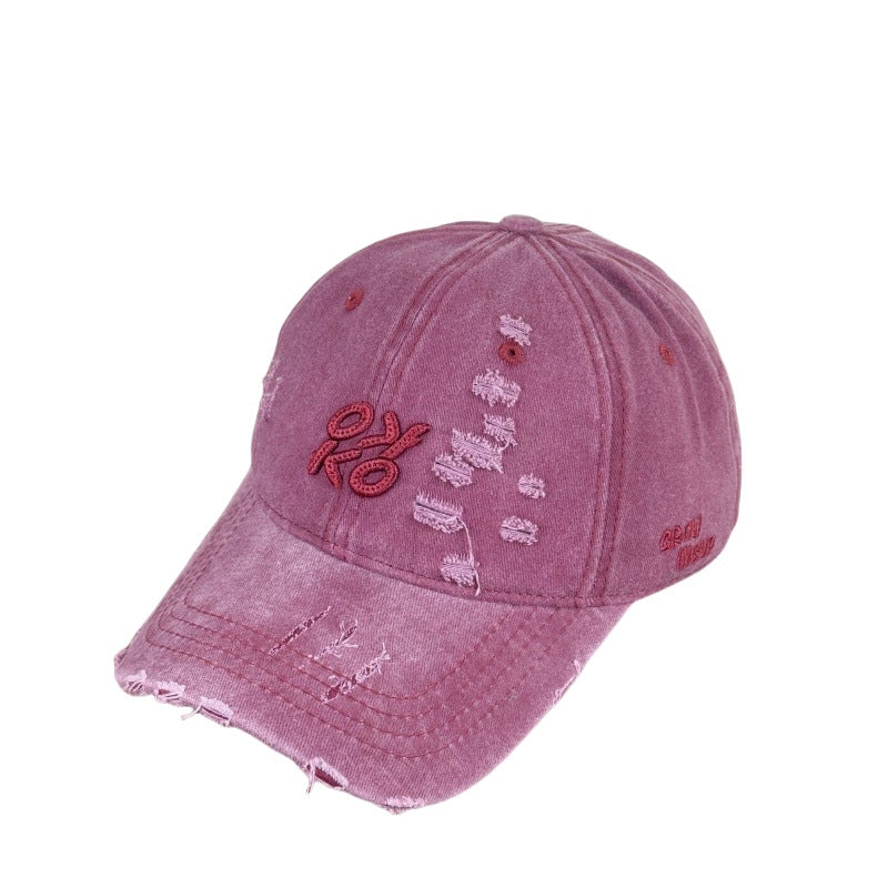 Men's Distressed Casual Baseball Cap Bowlift 1784270844