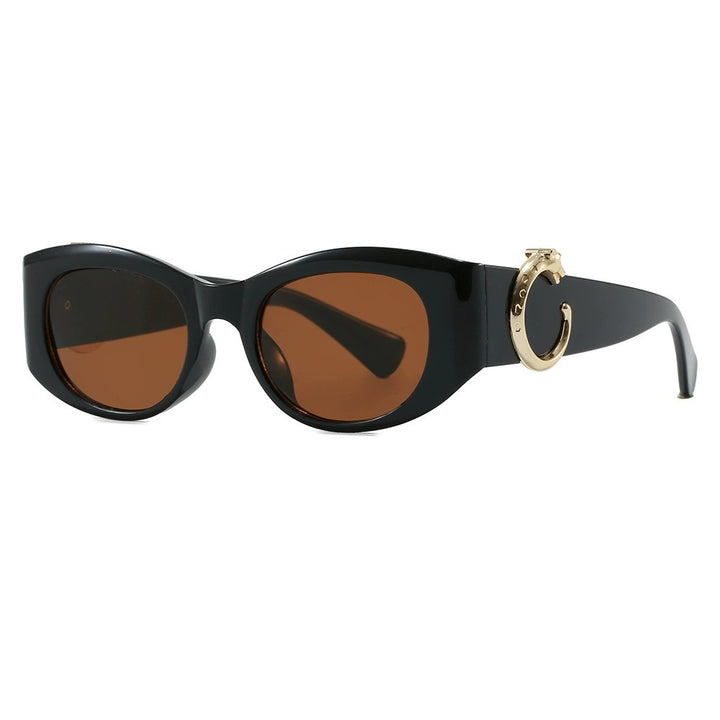 Women's elegant Cat-Eye sunglasses with golden details Bowlift