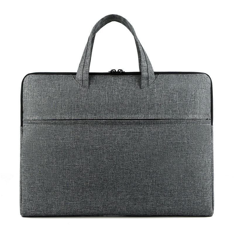 Professional Slim Laptop Briefcase Bowlift