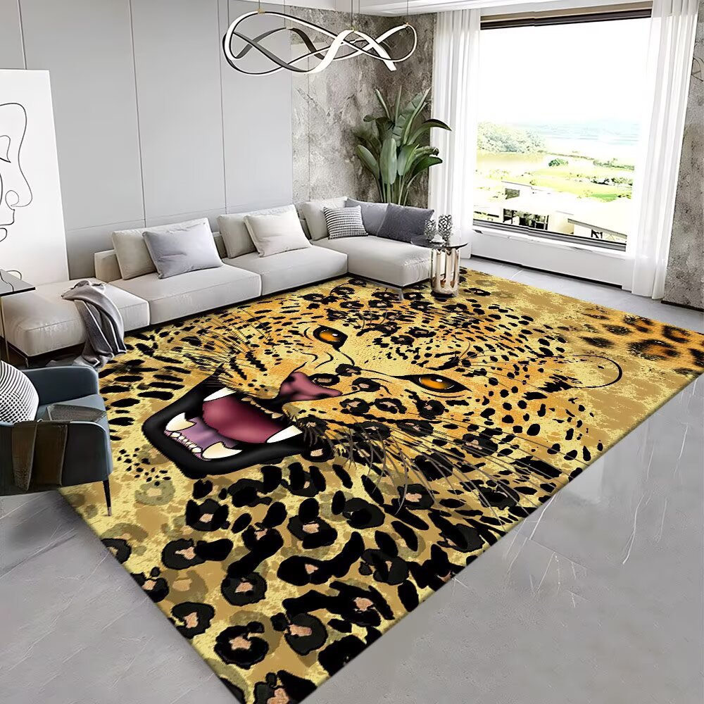 Luxurious Geometric Area Rug Bowlift