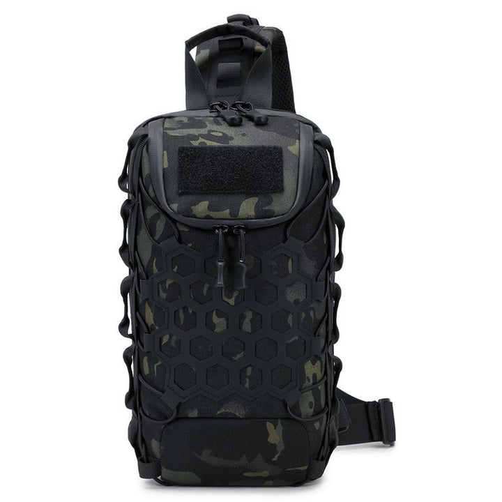 Compact Military-Inspired Sling Backpack Bowlift