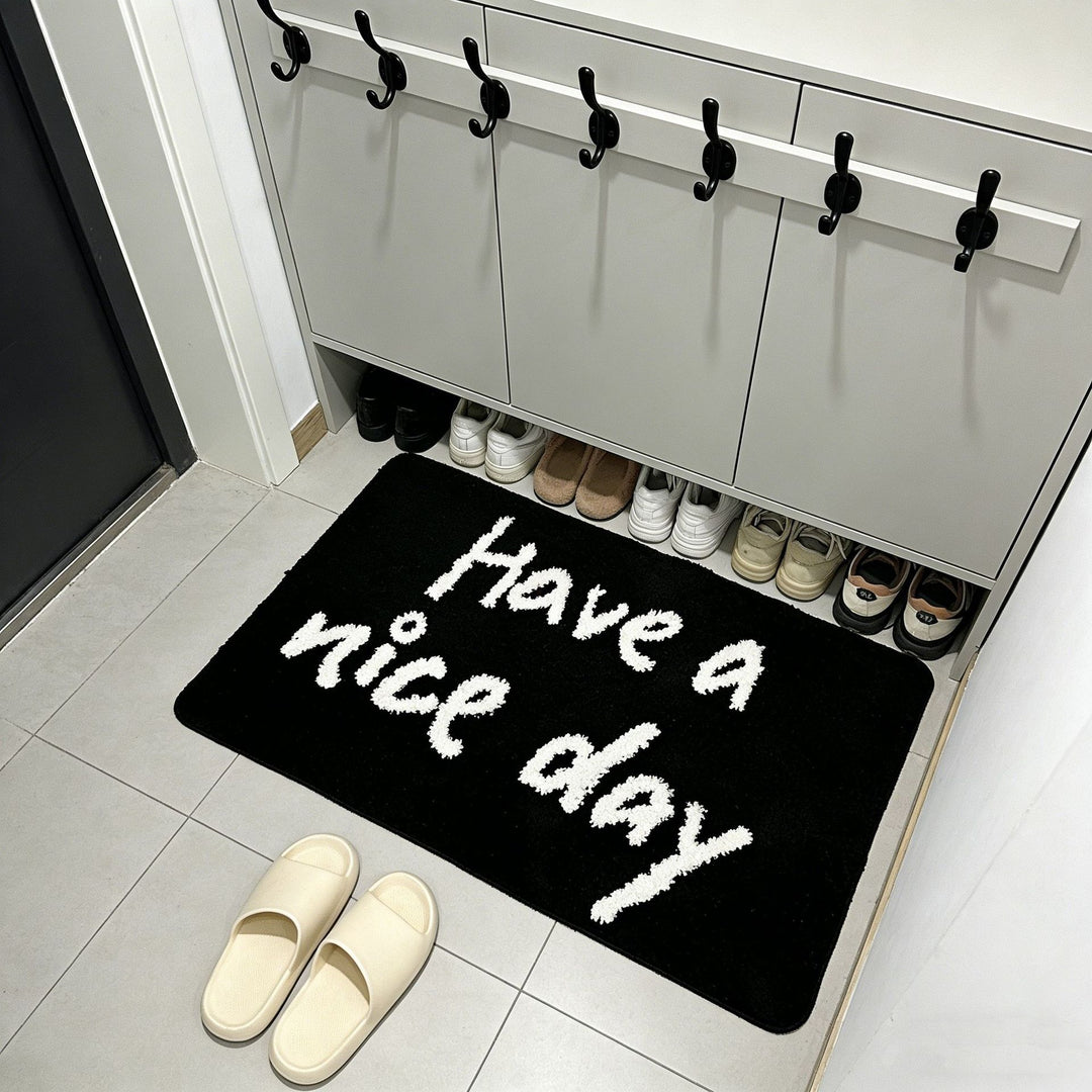 Doormat with Inspirational Message Bowlift