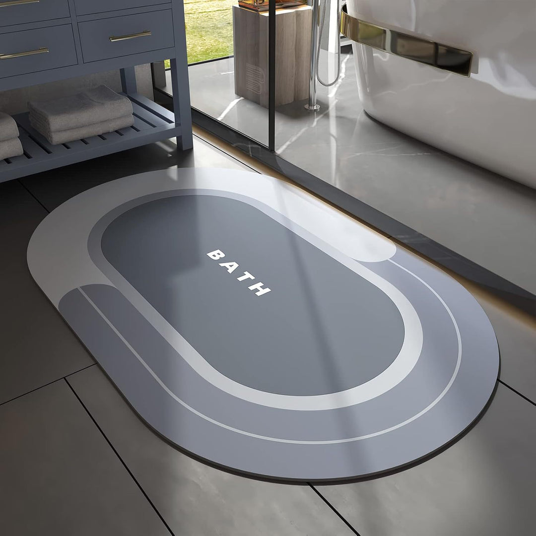 Premium Plush Bath Mat Bowlift
