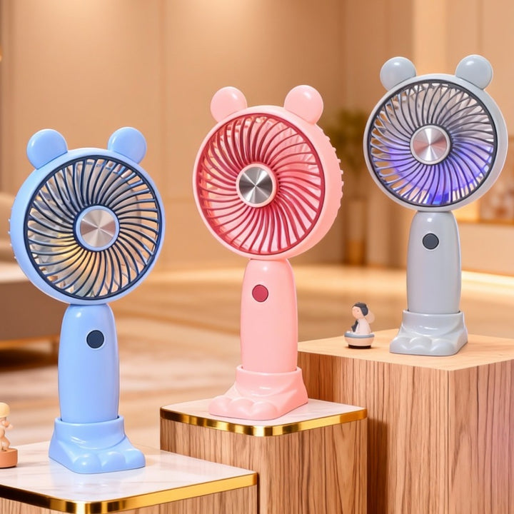 Women Comfortable USB Fan with Soft Animal Design Bowlift