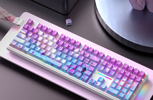Gasket-Mounted RGB Mechanical Keyboard Bowlift