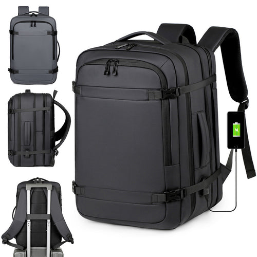 Technical Multi-Compartment Travel Backpack Bowlift