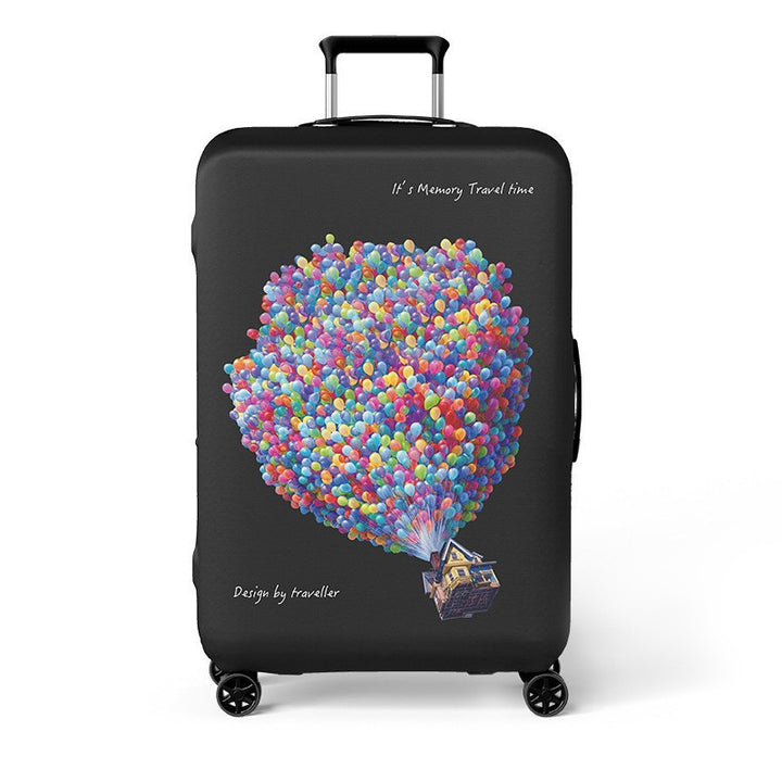 Women's Hard Shell Travel Suitcase with Creative Cat Design Bowlift