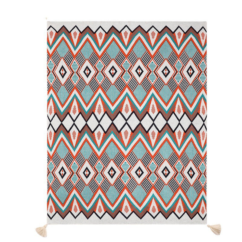 Decorative Knitted Throw Blanket Bowlift