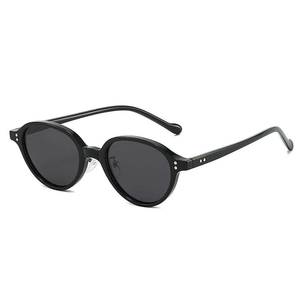 Women's vintage-inspired sunglasses with stylish oval frame Bowlift