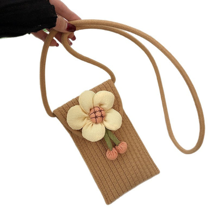 Flower pattern shoulder bag Bowlift